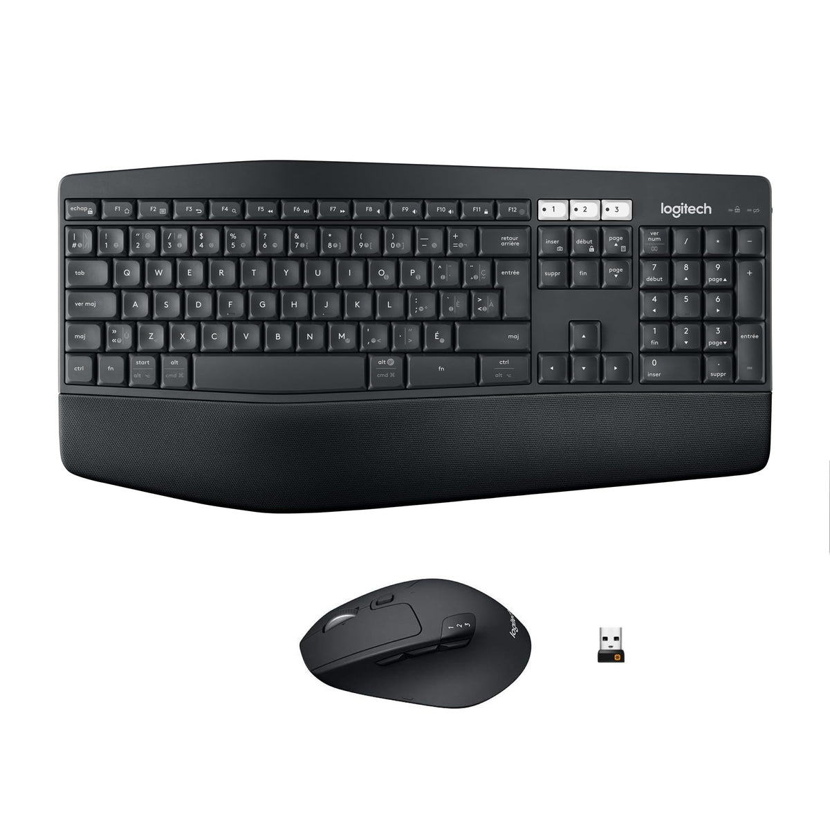 Logitech MK850 Performance Wireless Keyboard and Mouse Combo - French
