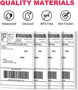 Thermal Labels 4x6 Roll - 1500 Labels, 6 Rolls Industrial Label Direct