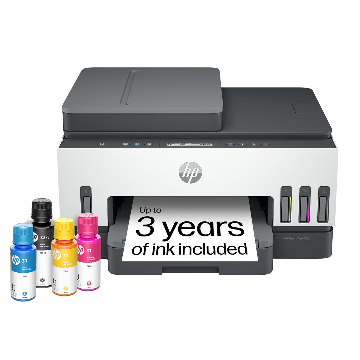 HP Smart Tank 7301 Wireless All-in-One Ink Tank Printer, Scanner, Copi