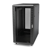 StarTech 18U Enterprise-Grade Server Rack Cabinet, 19in Enclosed 4-Pos