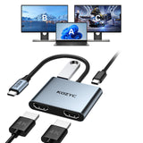 USB-C Multiport Adapter w/ HDMI and VGA MAC Windows SD PD