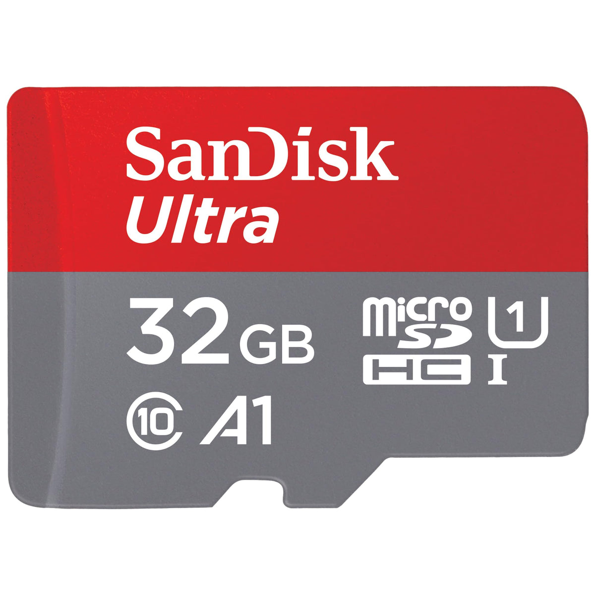 SanDisk 32GB Ultra microSDHC UHS-I Memory Card with Adapter - 120MB/s