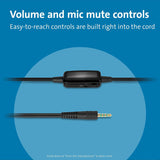 Kensington K33597WW Hi-Fi Headphones with Microphone