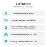Câble HDMI haute vitesse certifié Premium StarTech 3m (10 pi), 4K 60Hz/1440p 144Hz, HDR10/HDCP 2.2/ARC, 18Gbps, cordon HDMI 2.0 UHD pour TV/moniteur, TPE