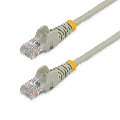 StarTech.com 45PATCH50GR Gray Snagless RJ45 UTP Cat 5e Patch Cable, 50