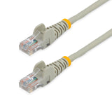 Câble Ethernet Cat5e StarTech.com - 7,6 m - Gris - Câble de raccordement - Snagless