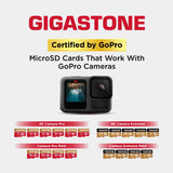 【5-Years Data Recovery】 GIGASTONE Memory Card 128GB, 4K Pro Camera, Co