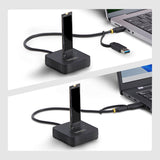 StarTech USB-C/USB-A to M.2 NVMe Dock Adapter, 10Gbps, Tool-Free Exter
