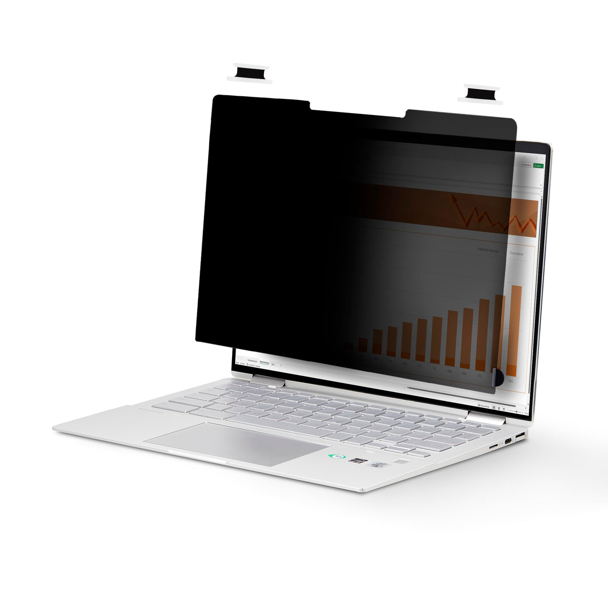 StarTech.com 14-inch 16:10 Flip-Over Privacy Screen with Touch, Laptop