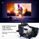 NP33LP/NP-33LP LCD Quality Projector Replacement Lamp Bulb for NEC 100
