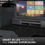 ViewSonic Smart LED 4K Projector with Dual Harman Kardon Speakers 125%