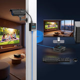 USB Extender Over cat5e/6 165ft 50m with 4-Port USB2.0 HUB - USB Over