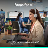 Logitech Zone Wireless 2 ES for Business - Noise-Canceling Wireless He