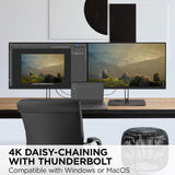 ÉCRAN IPS VIEWSONIC COLORPRO 4K UHD DE 27 POUCES AVEC THUNDERBOLT 100W, RJ45, DCI-P3 ET HDR400.