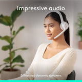 Logitech Zone 300 Wireless Bluetooth Headset with Noise-Canceling Micr