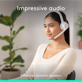 Logitech Zone 300 Wireless Bluetooth Headset with Noise-Canceling Micr