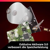 Disque dur Western Digital Red Plus 6 To SATA 3,5 pouces