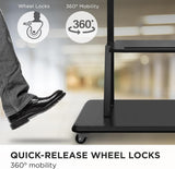 ViewSonic E-Box Mobile Cart (26IN Height Adjustable Distance, Motorized), VESA 200X200-800X600,LINAK USB Cable. E-Box P/N: 487A01+481A117+481A111