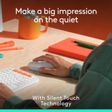 Logitech POP Mouse, Compact and Portable Wireless Bluetooth Mouse with