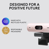 Logitech Brio 500 Full HD Webcam with Auto Light Correction,Show Mode,