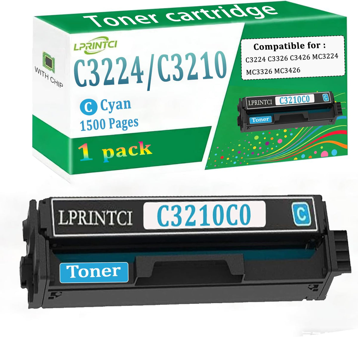 LEXMARK C3210C0 CYAN RETURN PGM PRT CRTG