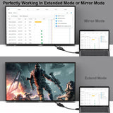 BENFEI HDMI to VGA, Uni-Directional HDMI (Source) to VGA (Display) Ada
