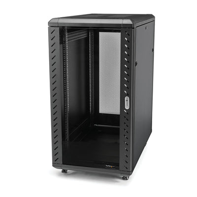 Startech RK2236BKF 22U 36IN Server Rack Cabinet Glass Door