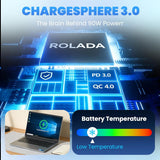Chargeur universel ROLADA 90 W 65 W de remplacement pour ordinateur portable HP Dell Asus L