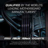 Kingston Fury Beast Black 32 Go 6000 MT/s DDR5 CL30 DIMM (kit de 2) pour ordinateur de bureau