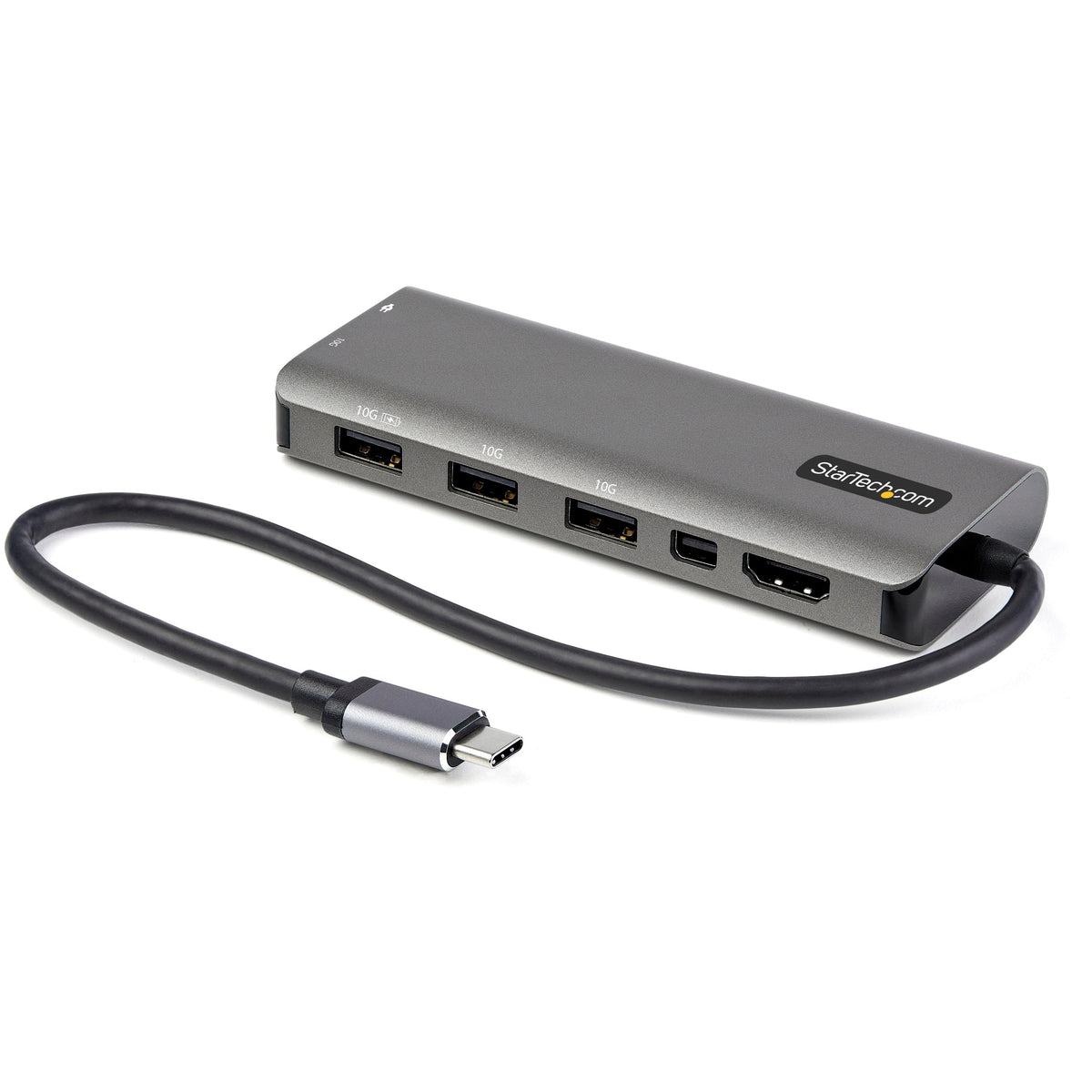 StarTech.com USB C Multiport Adapter - USB-C to HDMI or Mini DisplayPo