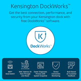 Station d'accueil vidéo double USB-C Kensington SD4850P