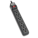 TRIPP LITE TLP6B Surge Protector Strip 6 Outlet 6ft Cord 360 Joules Bl
