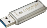 Kingston Ironkey Locker+ 50 128GB Encrypted USB Flash Drive | USB 3.2