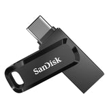 SanDisk 64GB Ultra Dual Drive Go USB Type-C Flash Drive, Black - SDDDC