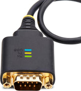 StarTech 1ft (30cm) USB to Serial Adapter Cable, COM Retention, FTDI