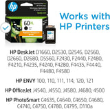 HP 60XL CC641WN#140 Ink Cartridge-Black XL Black