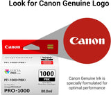 CanonInk Canon 0546C002 Lucia PRO PFI-1000 Photo Black Individual Ink