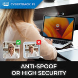 Adesso CyberTrack F1 webcam USB Windows Hello 1080P HD mise au point fixe, Ca