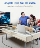 12ft DP to HDMI Adapter Cable