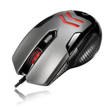 Adesso iMouse X1, The Multi-Color 6-Button Gaming Mouse (Red)