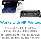 HP Original 148A Black LaserJet Toner Cartridge L Black