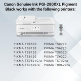 Canon Genuine Ink Cartridge PGI-280XXL Pigment Black Ink PGI-280 XXL B