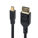 StarTech 10FT (3M) Mini Displayport to Displayport 1.4 Cable - 8K 60HZ/4K 120HZ HBR3 HDR, UHD MDP to DP 1.4 Cord, Ultra HD Monitor/Video Cable