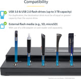 Duplicateur/cloneur/effaceur autonome de clé USB StarTech.com 1 à 15