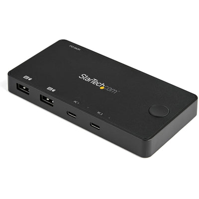 StarTech.com 2 Port USB C KVM Switch - 4K 60Hz HDMI - Compact Dual Por