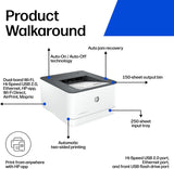 HP LaserJet Pro 3001dw Wireless Black & White Printer