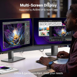 3ft DP to HDMI Gripping