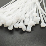 1000PK 6IN Cable Ties White Nylon Zip Tie Wraps UL TAA