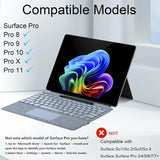 Clavier Microsoft Surface Pro 13 pouces avec rangement pour stylet, platine