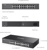 Commutateur Gigabit Omada 24 Ports Facile à Gérer